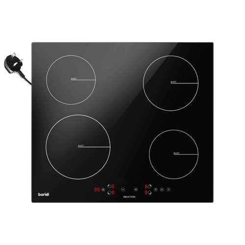 Integrated induction hob with - induction,