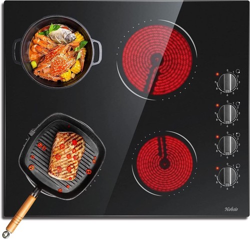 Hobsir ceramic hob wth knob