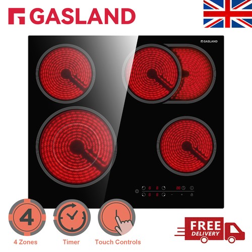 60cm electric ceramic hob - electric, 4