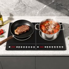 Double Induction Hob Electric