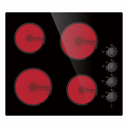 Zone ceramic hob - zone, knob