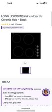 LOGIK LCHOBKN23 59 cm Electric