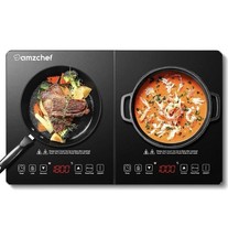 AMZCHEF Double Induction Hob