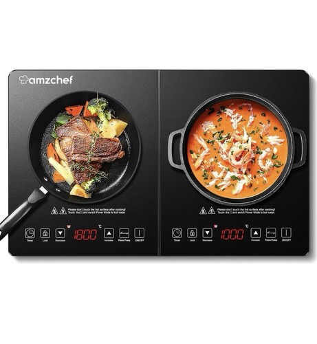 Amzchef double induction hob - amzchef,