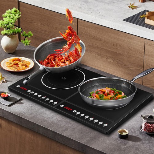 4400w double induction hob - 4400w,