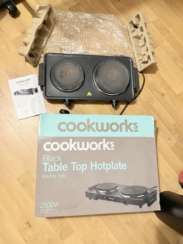 Cookworks black table top - cookworks,