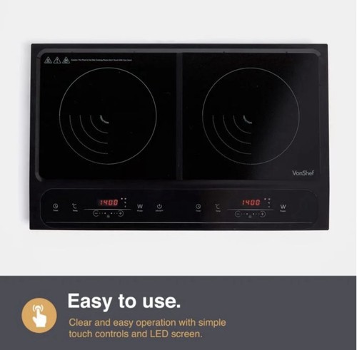 Dual induction hob - dual,