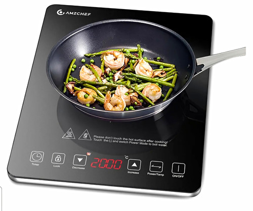 Amzchef 2000w induction hob - 2000w,