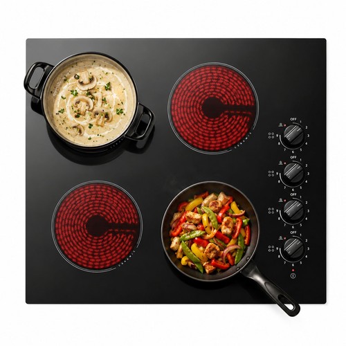 Zone ceramic hob - 4, with
