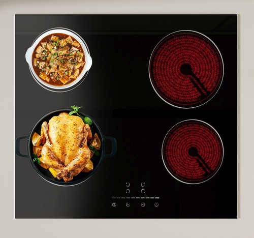 Zone ceramic hob 60cm - ceramic,