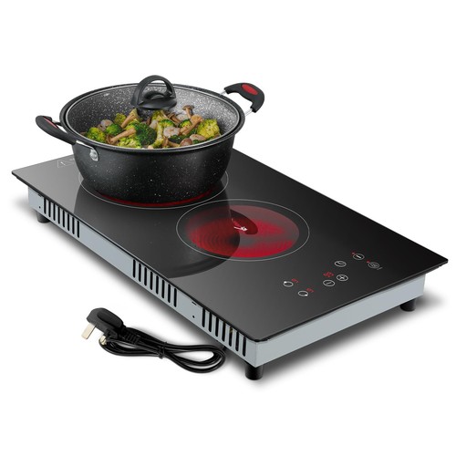 Double induction hob electric - induction,
