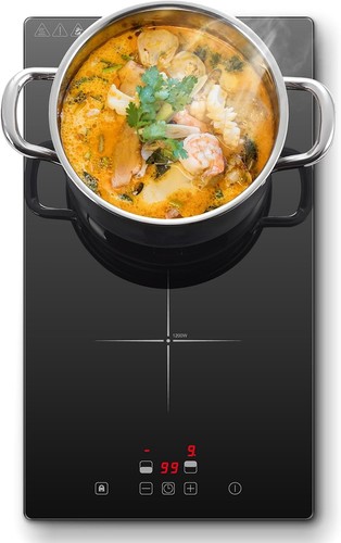 Electric double zone induction - electric, double-zone