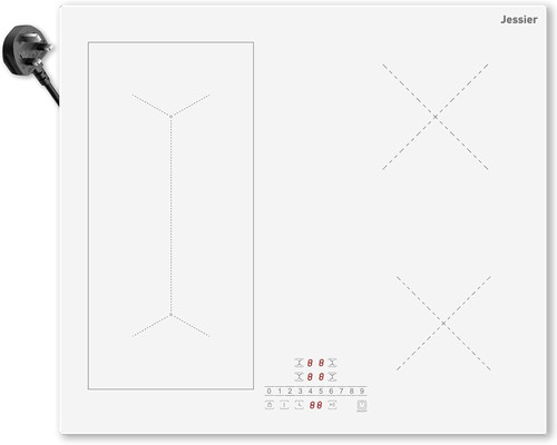Induction hob with flexible - hob,