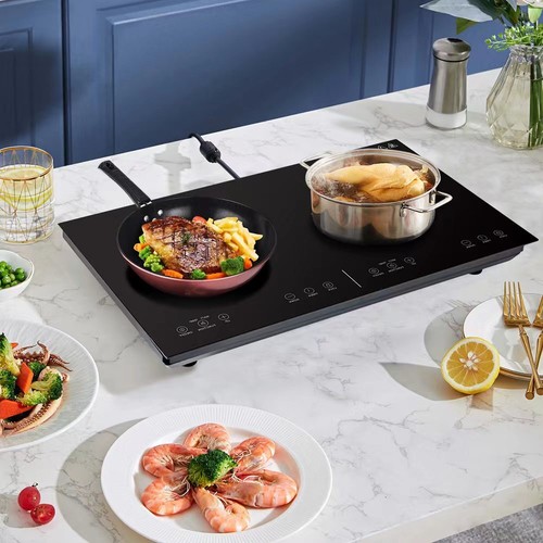 Zones induction hob double - zones,