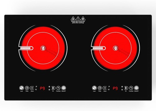 Vbgk double ceramic hob 220v - double,
